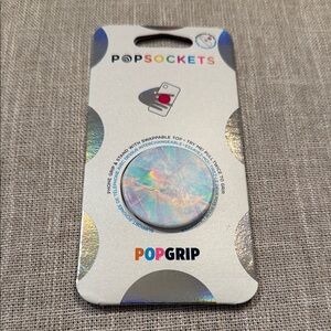 PopSocket Silver Phone Grip Cover